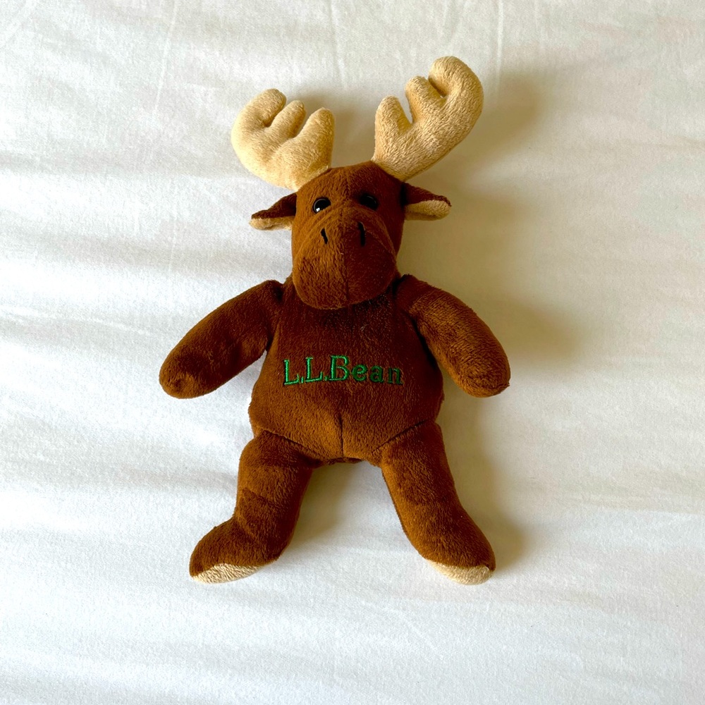 LL Bean Moose Stuffed Animal